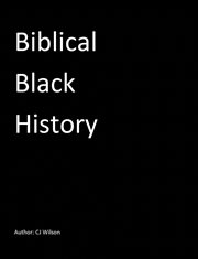 Biblical black history cover image