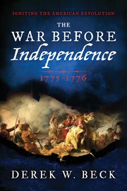 The war before independence, 1775-1776 cover image