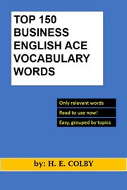 Top 150 business English ace vocabulary words cover image