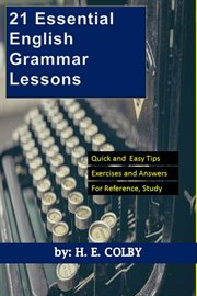 21 essential English grammar lessons cover image