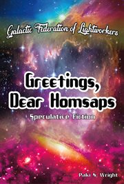 Greetings, dear homsaps. Speculative Fiction cover image