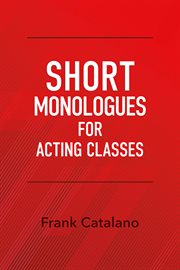 Short monologues for acting classes cover image