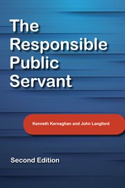 The responsible public servant cover image