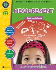 Measurement - Task Sheets Gr. PK-2 cover image