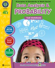 Data Analysis & Probability - Task Sheets Gr. PK-2 cover image