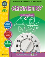 Geometry - Drill Sheets Gr. PK-2 cover image