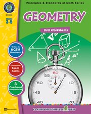 Geometry - Drill Sheets Gr. 3-5 cover image