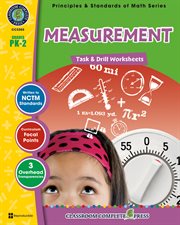 Measurement - Task & Drill Sheets Gr. PK-2 cover image