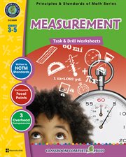 Measurement - Task & Drill Sheets Gr. 3-5 cover image