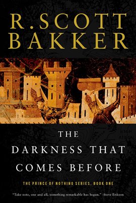 Cover image for The Darkness That Comes Before