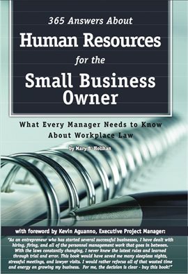 Cover image for 365 Answers About Human Resources for the Small Business Owner