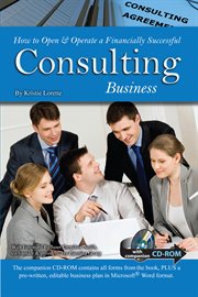How to open & operate a financially successful consulting business cover image