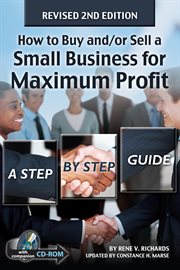 How to buy and/or sell a small business for maximum profit a step-by-step guide cover image
