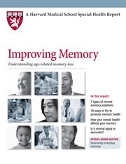 Improving memory. Understanding age-related memory loss cover image