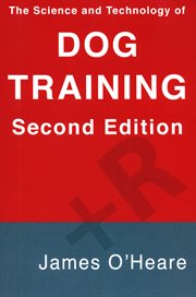The science and technology of dog training cover image