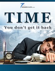 Time: you don't get it back cover image