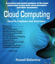 Cloud computing. Security Compliance and Governance cover image