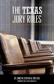 The texas jury rules cover image