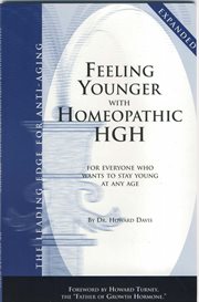 Feeling younger with homeopathic HGH: the leading edge for anti-aging cover image