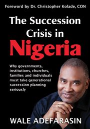 The succession crisis in Nigeria cover image
