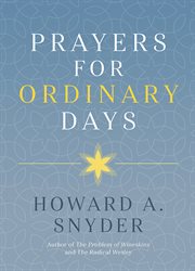 Prayers for ordinary days cover image