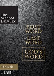 First word. last word. god's word cover image