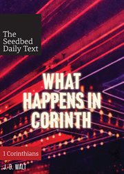 What happens in Corinth : 1 Corinthians cover image