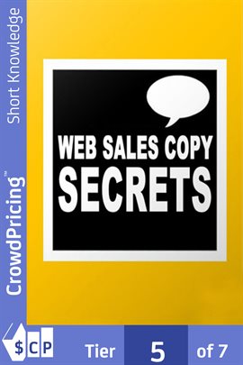 Cover image for Web Sales Copy Secrets