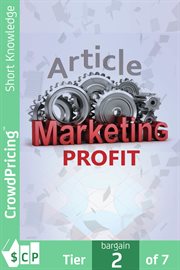 Article marketing profit cover image