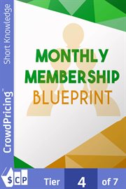 Monthly membership blueprint cover image