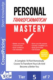 Personal transformation mastery cover image