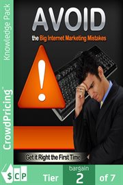 Avoid the big internet marketing mistakes. How to avoid common marketing mistakes by introducing marketing strategies cover image