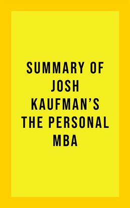 josh kaufman the personal mba 10th anniversary edition