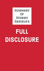 Summary of stormy daniels's full disclosure cover image