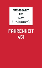 Summary of ray bradbury's fahrenheit 451 cover image