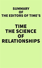 Summary of the editors of time's time the science of relationships cover image