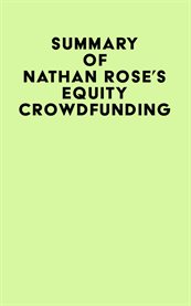 Summary of nathan rose's equity crowdfunding cover image