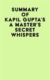 Summary of kapil gupta's a master's secret whispers cover image