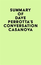 Summary of dave perrotta's conversation casanova cover image
