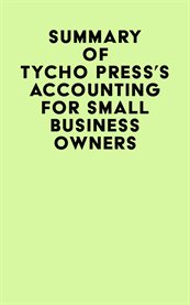 Summary of tycho press's accounting for small business owners cover image