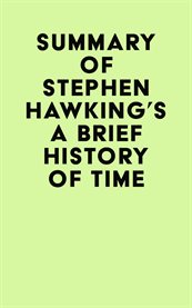 Summary of stephen hawking's a brief history of time cover image