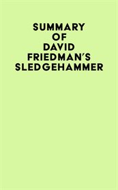 Summary of david friedman's sledgehammer cover image