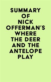 Summary of nick offerman's where the deer and the antelope play cover image