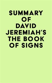 Summary of david jeremiah's the book of signs cover image