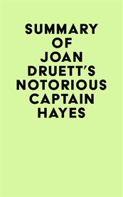Summary of joan druett's notorious captain hayes cover image