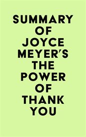 Summary of joyce meyer's the power of thank you cover image
