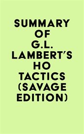 Summary of g.l. lambert's ho tactics (savage edition) cover image