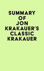 Summary of Jon Krakauer's Classic Krakauer cover image