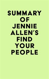 Summary of Jennie Allen's Find Your People cover image
