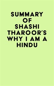 Summary of shashi tharoor's why i am a hindu cover image